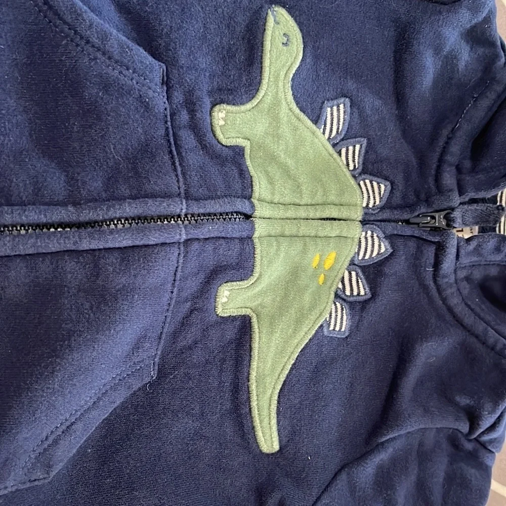 Carters baby boy 12 months Hoodie Dinosaur